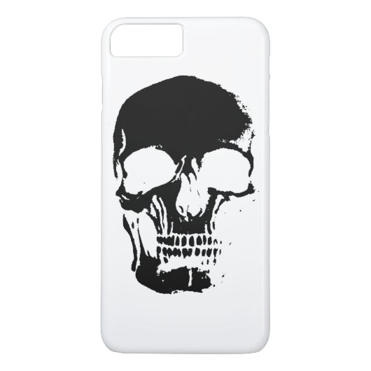 Negatieve schedel Case-Mate iPhone case (Achterkant)