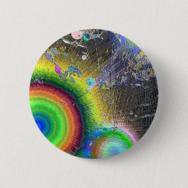 Negatieve zonnebrand op Enamel Ronde Button 5,7 Cm