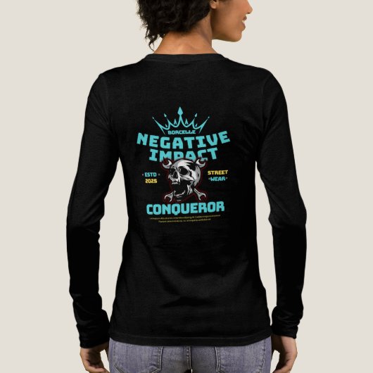 Negative impact T-Shirt (Achterkant)