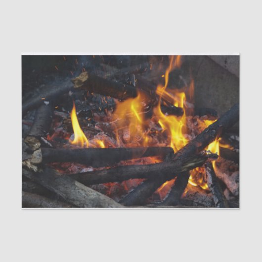 Negeer de Flames Tissuepapier (Voorkant)