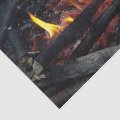 Negeer de Flames Tissuepapier (Detail)