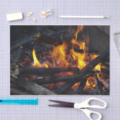 Negeer de Flames Tissuepapier (Craft)