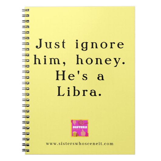 Negeer gewoon zijn Notitieboek zussen die het scor (Voorkant)