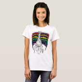 Negeer het licht met PRIDE T-shirt (Voorkant volledig)