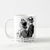 Negeer je Funny Mug Humor Koffiemok (Links)