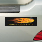 Negeer je geloof bumpersticker (Op auto)