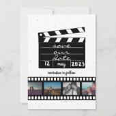 Negen foto's Collage Inspirerend Save the Date (Achterkant)