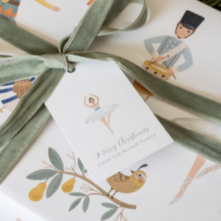 Negen Labels voor damesdansende cadeautjes -  Cadeaulabel