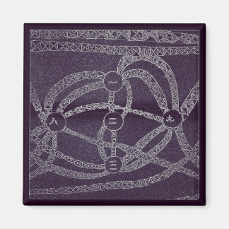 Negen maan in de donkere wereld magneet