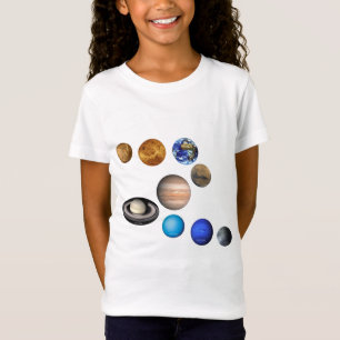 Negen planeten in het zonnestelsel. Mercurius, Ven T-shirt