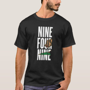 Negen vier negen 949 Area Code California, Irvine T-shirt