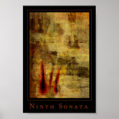 negende sonata poster (Voorkant)