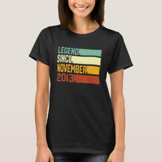 negende verjaardag negende jaar oude legering sind t-shirt