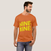 Negenennegen cadeau t-shirt (Voorkant volledig)