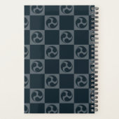 Negenstaartkitsune - Japanse vos gepersonaliseerd Planner (Achterkant)