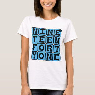 Negentien Een Veertig, Jaar 1941 T-shirt