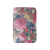 Negentiende eeuw Franse Floral Badmat (Voorkant Verticaal)
