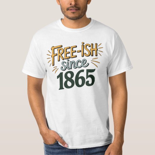 negentiende mannen t-shirt (Voorkant)