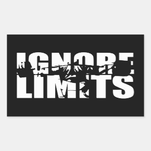NEGEREN LIMIETEN - Squat Leg Day Workout Motivatie Rechthoekige Sticker