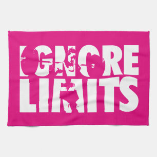 NEGEREN LIMIETEN - Women's Workout Motivatie Theedoek