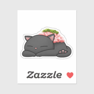 Negitoro Sushi Cat Sticker