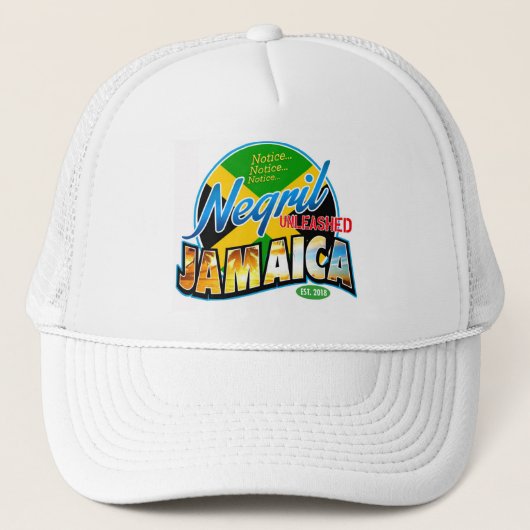 Negril a lâché le casquette de logo de la Jamaïque (Devant)