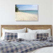Negril, Jamaica Beach Canvas Print (Insitu (Slaapkamer))