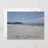 Negril, Jamaica Briefkaart (Voorkant / Achterkant)