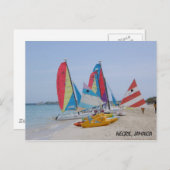 Negril, Jamaica Briefkaart (Voorkant / Achterkant)