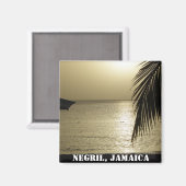 Negril, Jamaica Magnet (Recto/Verso)