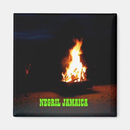 Negril, Jamaica Magnet Magneet (Voorkant)