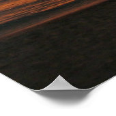 Negril, Jamaica-zonsondergang Poster (Hoek)