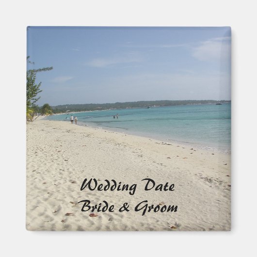Negril, Jamaïque Mariage Magnet (Devant)