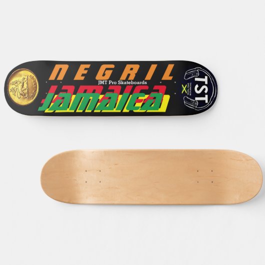 NEGRIL JMT 8 1/2 "Skateboard Deck Skateboard (Horizontaal)