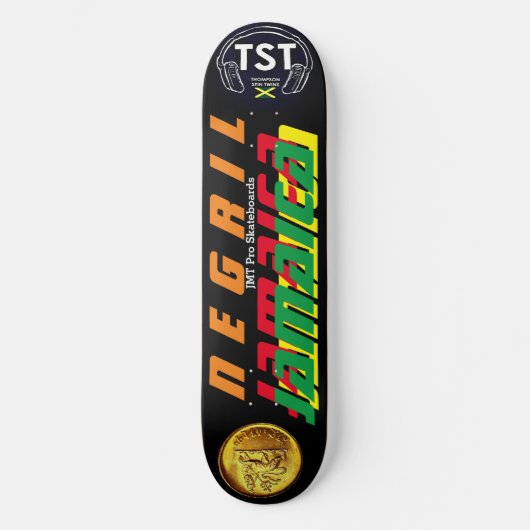 NEGRIL JMT 8 1/2 "Skateboard Deck Skateboard (Voorkant)