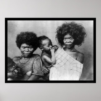 Negrito Women Filipijnen 1898 Poster
