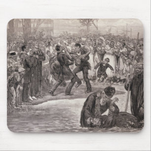 Negro Baptisme in de Verenigde Staten Muismat