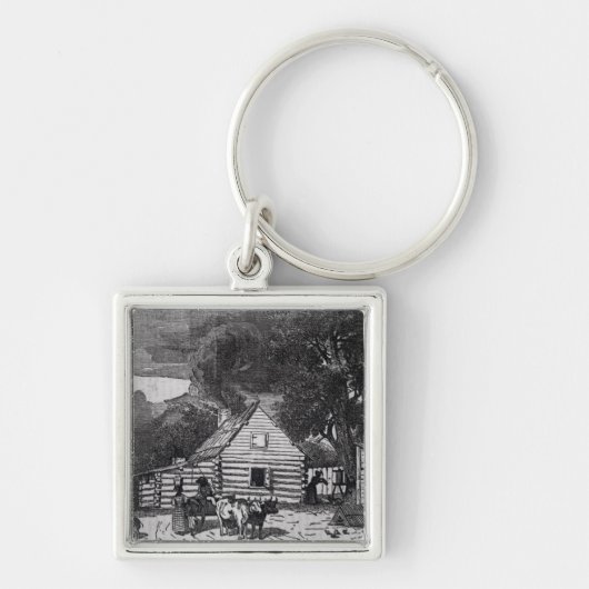Negro Cabin Sleutelhanger (Voorkant)