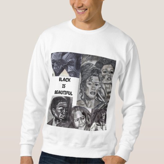 NEGRO COLLAGE sweatshirt (Voorkant)