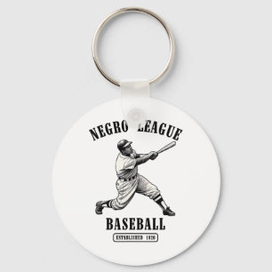 Negro League Bysebyll Black Geschiedenis Maand Sleutelhanger