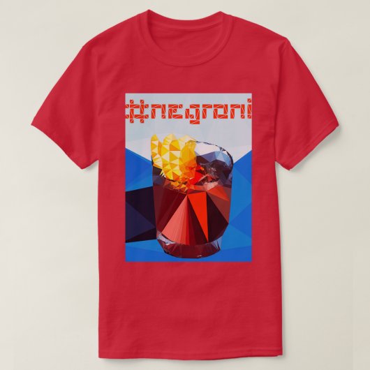 NEGRONI 2 T-SHIRT (Design voorkant)