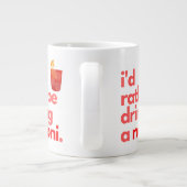 Negroni - Café Mug - "Je Préférerais Être..." (Dos)