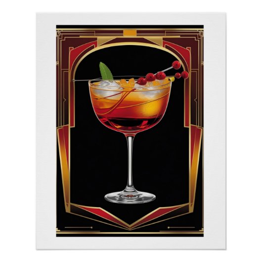 Negroni  perfect poster (Voorkant)