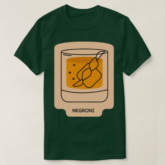 Negrony T-shirt (Design voorkant)