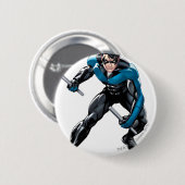 Negtwaren met wapens ronde button 5,7 cm (Voorkant /achterkant)