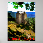 neidpath castle poster (Voorkant)