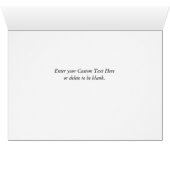 Neige À La Carte De Voeux Red Barn (Intérieur Horizontal (Bas))