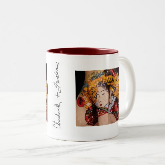 Neige, après tasse de Kunisada (Devant droit)