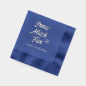 Neige beaucoup amusant pour être un 1er anniversai (Gauche)