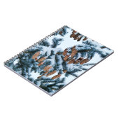 Neige dans le Carnet des Pins (Côté gauche)